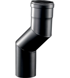 D100 Noir : Z - Décalage 7,5 cm - Poêle Pellets