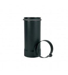 D150 - Tuyau télescopique 33cm + collier - acier noir