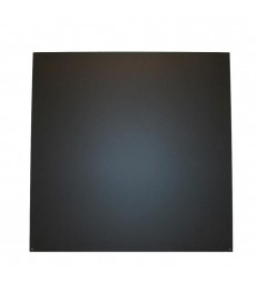 Plaque de Sol - Carrée - 100 x 100 - Acier Noir