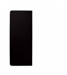 Plaque de sol rectangle 1100x450 - Acier noir