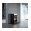 Poêle pellets - MYRNA Q PLUS 12kw - Noir - Top blanc mat - Edilkamin