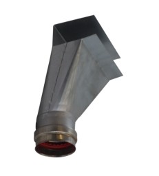 D60 - Trémie zinc pour grilles ventilations spécifiques