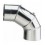 Coude de nettoyage inox Ø 130 mm 0-90°