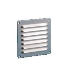 Grille carrée air chaud (Inox) 195x195