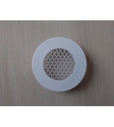 D60 - Grille ronde ventilation - Blanc