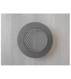D60 - Grille ronde ventilation -  Gris