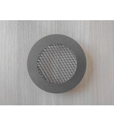 D100 - Grille ronde ventilation - Gris